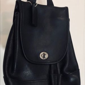 Authentic 90s COACH BACK PACK PURSE!
